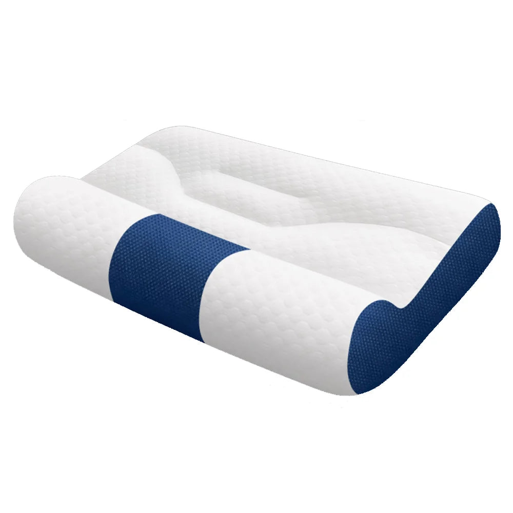 Cervical Memory Foam Pillow, Ergonomic Goose Down Pillow, Sleep Enhancing Cervical Support Comfort Goose Down Pillow, Enhancing