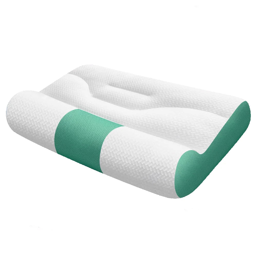 Cervical Memory Foam Pillow, Ergonomic Goose Down Pillow, Sleep Enhancing Cervical Support Comfort Goose Down Pillow, Enhancing